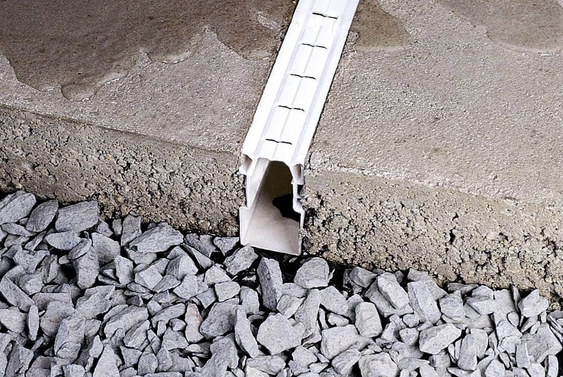 Runoff and rainwater drainage with R3-RCA 1- ½” Concrete Aggregate 